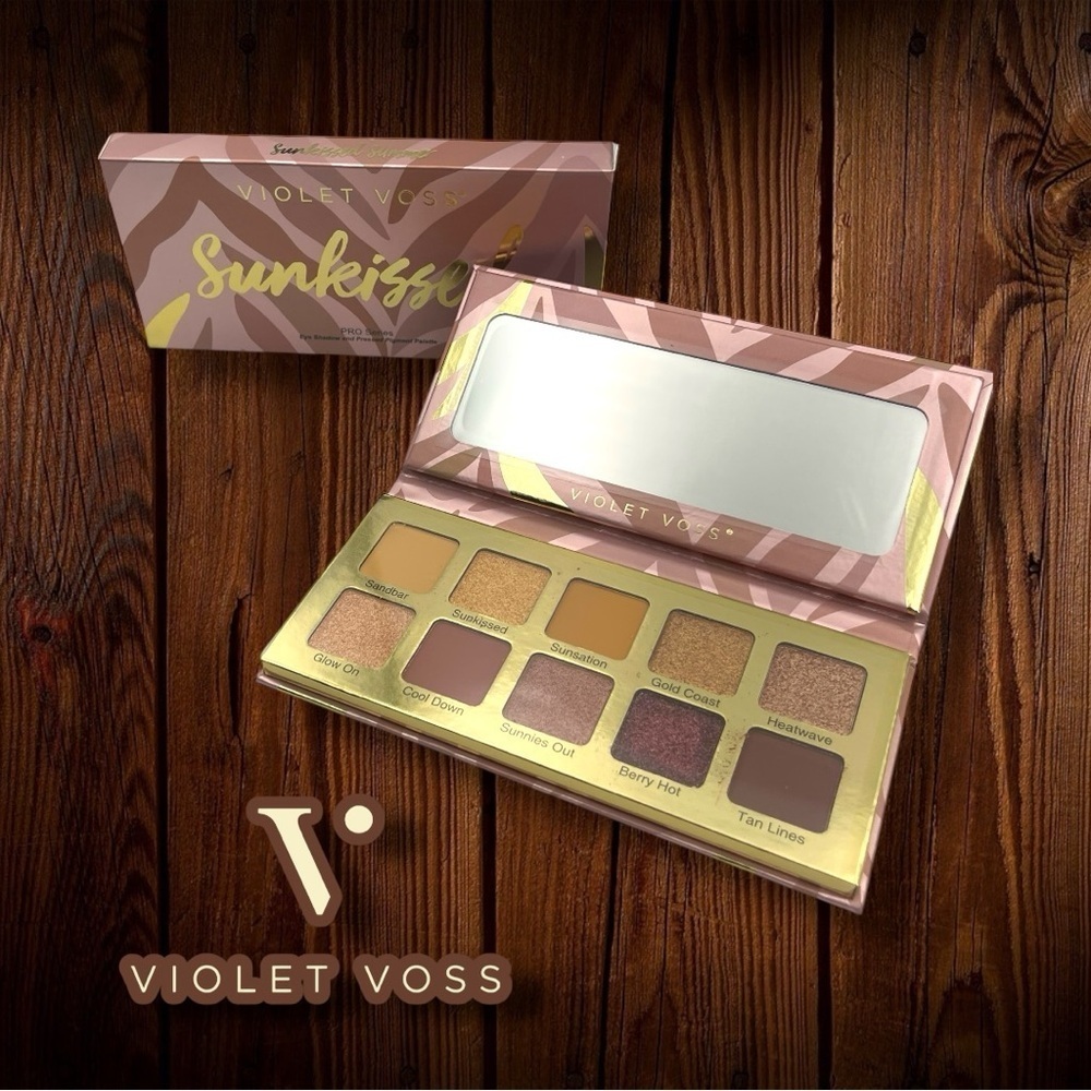 Violet Voss Sunkissed Glam Eyeshadow Palette NIB